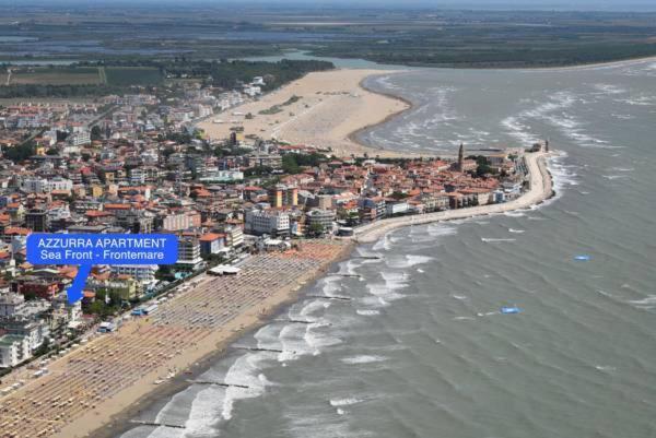Appartamento Frontemare Azzurra Каорле Экстерьер фото